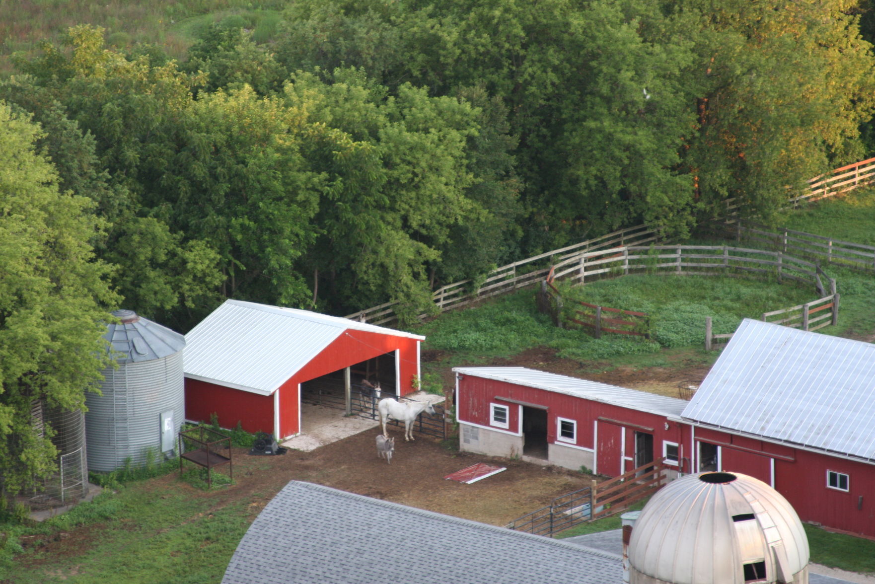 Farms from above